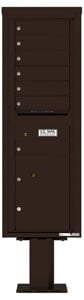 Florence 4C Pedestal 4C14S-07-P Dark Bronze
