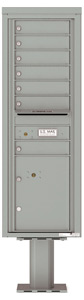 Florence 4C Pedestal 4C14S-07-P Silver Speck