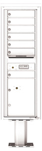 Florence 4C Pedestal 4C14S-07-P White