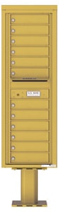 Florence 4C Pedestal 4C14S-12-P Gold Speck