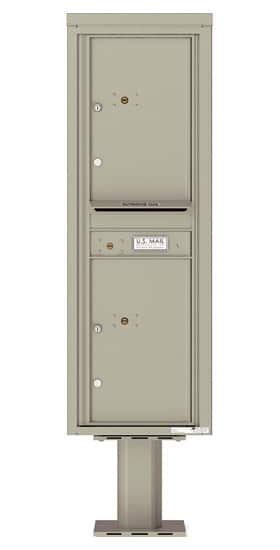 4C14S2P Parcel Lockers 4C Pedestal Mailboxes