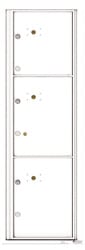 Florence 4C Mailboxes 4C14S-3P White