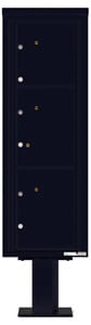 Florence 4C Pedestal 4C14S-3P-P Black