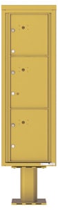 Florence 4C Pedestal 4C14S-3P-P Gold Speck