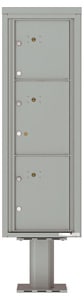 Florence 4C Pedestal 4C14S-3P-P Silver Speck