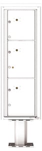Florence 4C Pedestal 4C14S-3P-P White