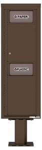 Florence 4C Pedestal 4C14S-BIN-P Antique Bronze
