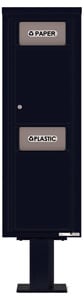 Florence 4C Pedestal 4C14S-BIN-P Black