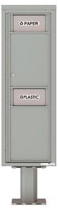 Florence 4C Pedestal 4C14S-BIN-P Silver Speck