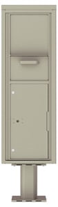 Florence 4C Pedestal 4C14S-HOP-P Postal Grey