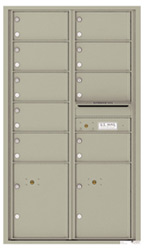 Florence 4C Mailboxes 4C15D-09 Postal Grey