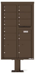 Florence 4C Pedestal 4C15D-09-P Antique Bronze