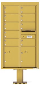 Florence 4C Pedestal 4C15D-09-P Gold Speck
