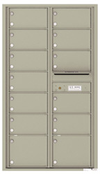 Florence 4C Mailboxes 4C15D-13 Postal Grey
