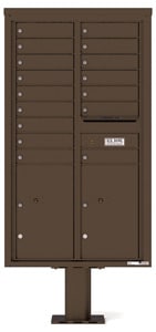 Florence 4C Pedestal 4C15D-16-P Antique Bronze