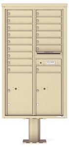 Florence 4C Pedestal 4C15D-16-P Sandstone