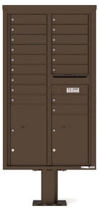 Florence 4C Pedestal 4C15D-17-P Antique Bronze