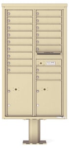 Florence 4C Pedestal 4C15D-17-P Sandstone