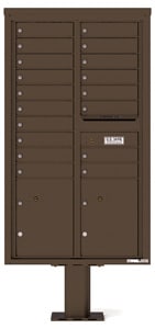 Florence 4C Pedestal 4C15D-18-P Antique Bronze