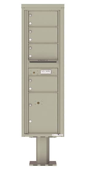 4C15S04-P Commercial 4C Pedestal Mailboxes