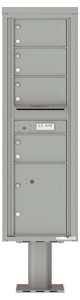 Florence 4C Pedestal 4C15S-04-P Silver Speck