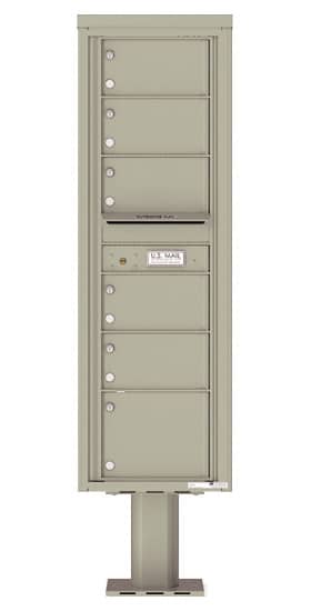 4C15S06-P Commercial 4C Pedestal Mailboxes