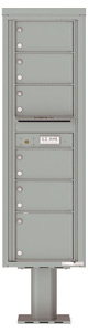 Florence 4C Pedestal 4C15S-06-P Silver Speck