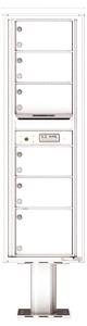 Florence 4C Pedestal 4C15S-06-P White