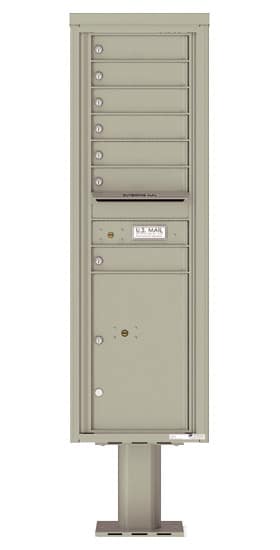 4C15S07-P Commercial 4C Pedestal Mailboxes