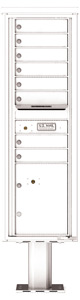 Florence 4C Pedestal 4C15S-08-P White