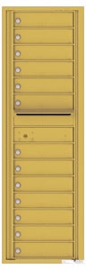 Florence 4C Mailboxes 4C15S-13 Gold Speck