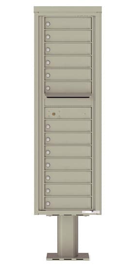 4C15S13-P Commercial 4C Pedestal Mailboxes