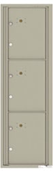 Florence 4C Mailboxes 4C15S-3P Postal Grey