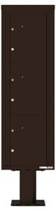 Florence 4C Pedestal 4C15S-3P-P Dark Bronze