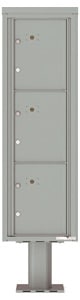 Florence 4C Pedestal 4C15S-3P-P Silver Speck