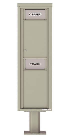 4C15SBIN 4C Pedestal Trash Recycling Bin