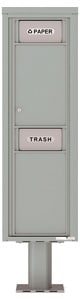 Florence 4C Pedestal 4C15S-BIN-P Silver Speck