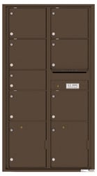 Florence 4C Mailboxes 4C16D-07 Antique Bronze