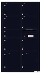 Florence 4C Mailboxes 4C16D-07 Black