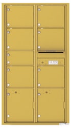 Florence 4C Mailboxes 4C16D-07 Gold Speck