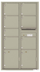 Florence 4C Mailboxes 4C16D-07 Postal Grey