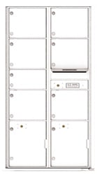 Florence 4C Mailboxes 4C16D-07 White