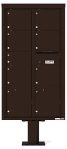 Florence 4C Pedestal 4C16D-07-P Dark Bronze