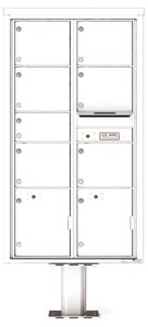 Florence 4C Pedestal 4C16D-07-P White