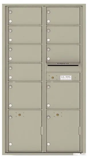 4C16D-09 Front Loading Private Use Commercial 4C Mailboxes Product Image