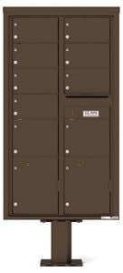 Florence 4C Pedestal 4C16D-09-P Antique Bronze