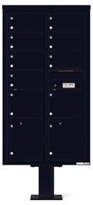 Florence 4C Pedestal 4C16D-09-P Black