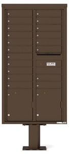 Florence 4C Pedestal 4C16D-19-P Antique Bronze
