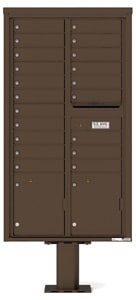 Florence 4C Pedestal 4C16D-20-P Antique Bronze