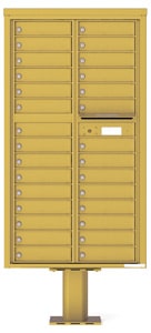 Florence 4C Pedestal 4C16D-29-P Gold Speck